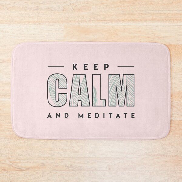 Item preview, Keep Calm And Meditate designed and sold by designdroplet.