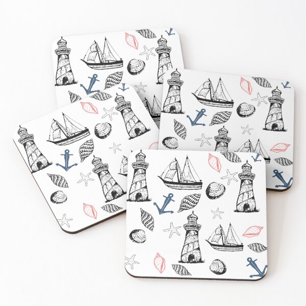 Item preview, Nautical pattern designed and sold by hvasilevshop.