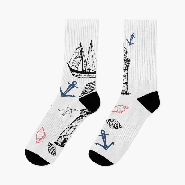 Item preview, Nautical pattern designed and sold by hvasilevshop.