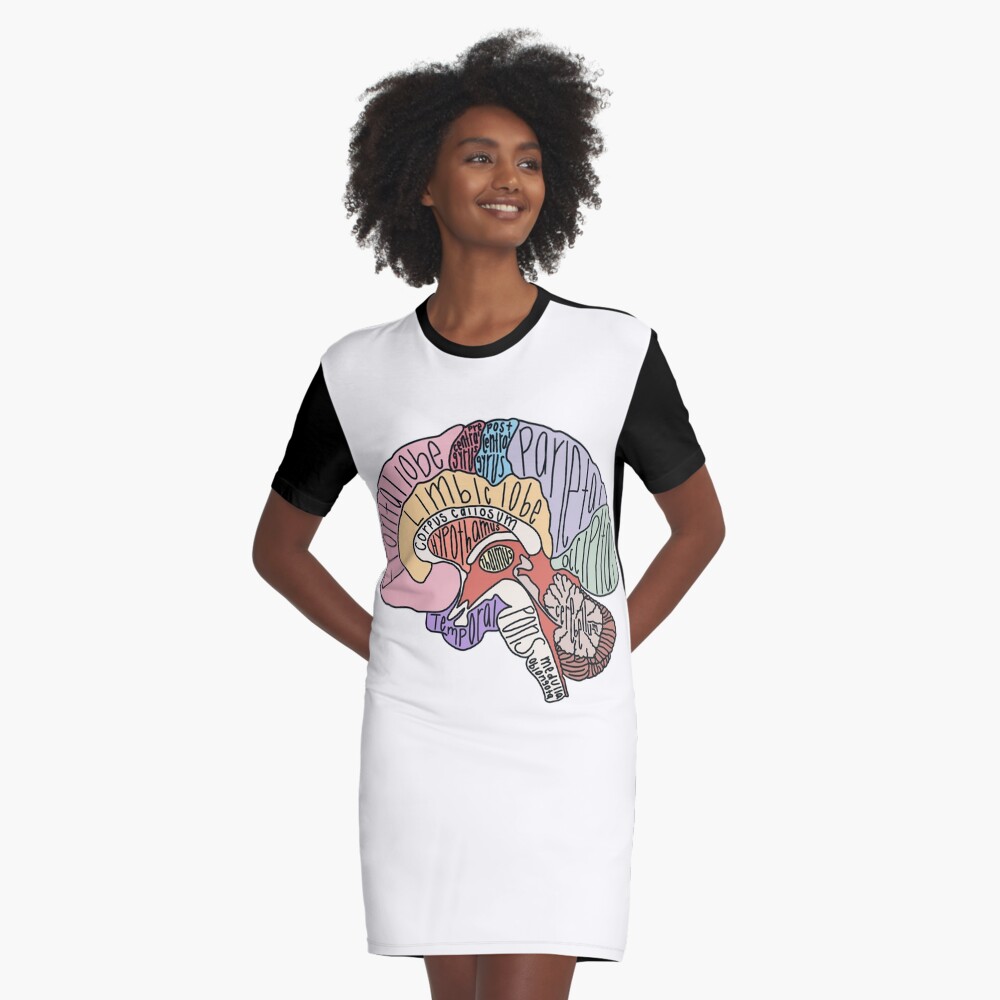 Item preview, Graphic T-Shirt Dress designed and sold by KatherineWinner.