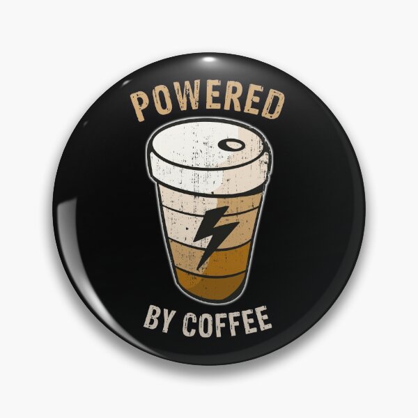 Item preview, Coffee Powered a Funny Coffee Battery designed and sold by Frosty1489.