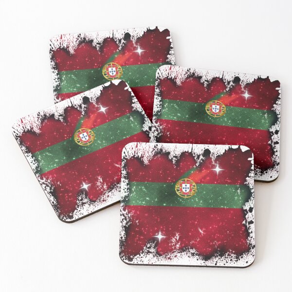 Item preview, Splash Red & Green Portugal Jersey Team Flag Euro designed and sold by Jolly-Yosei.
