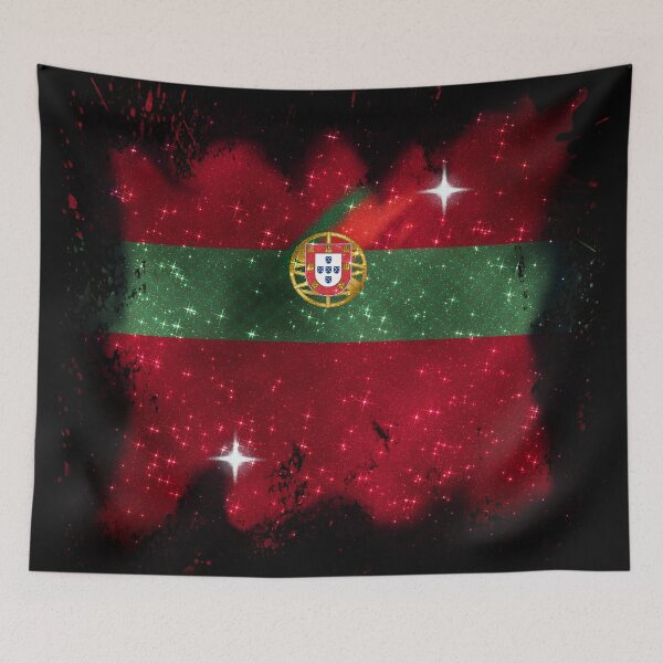 Item preview, Splash Red & Green Portugal Jersey Team Flag Euro designed and sold by Jolly-Yosei.