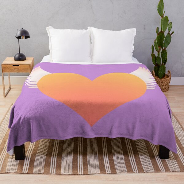 Item preview, Winged Orange Heart designed and sold by RawSunArt.