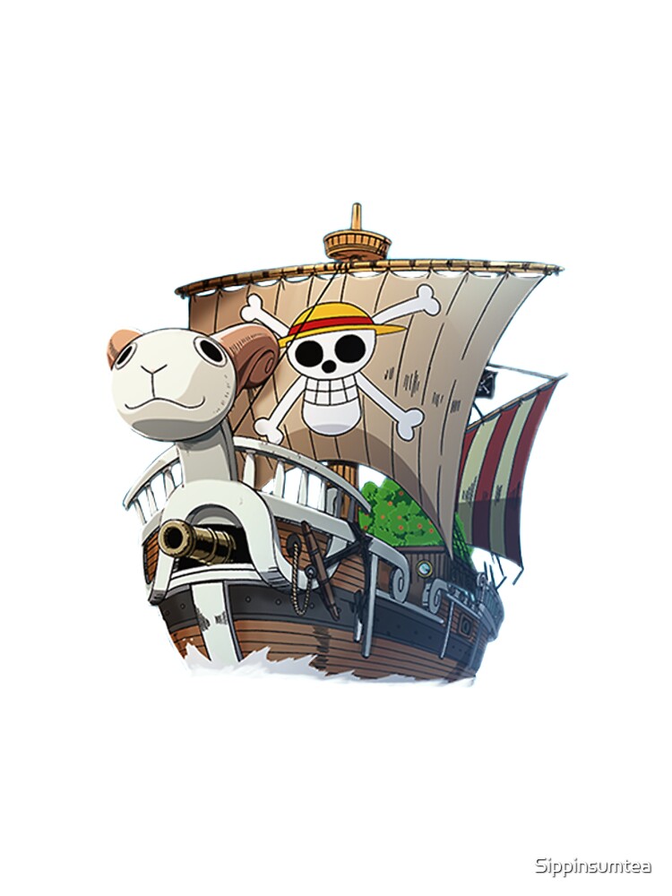 Anime One Piece Going Merry Boat Model Trendy Play Children