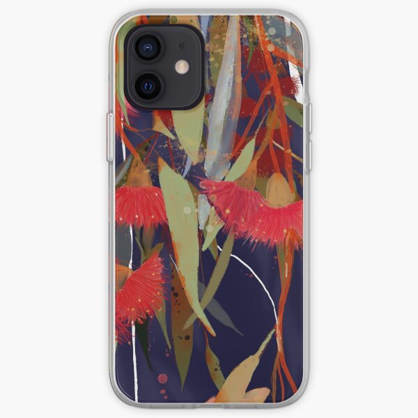 Eucalyptus leaves and flowers iPhone Soft Case