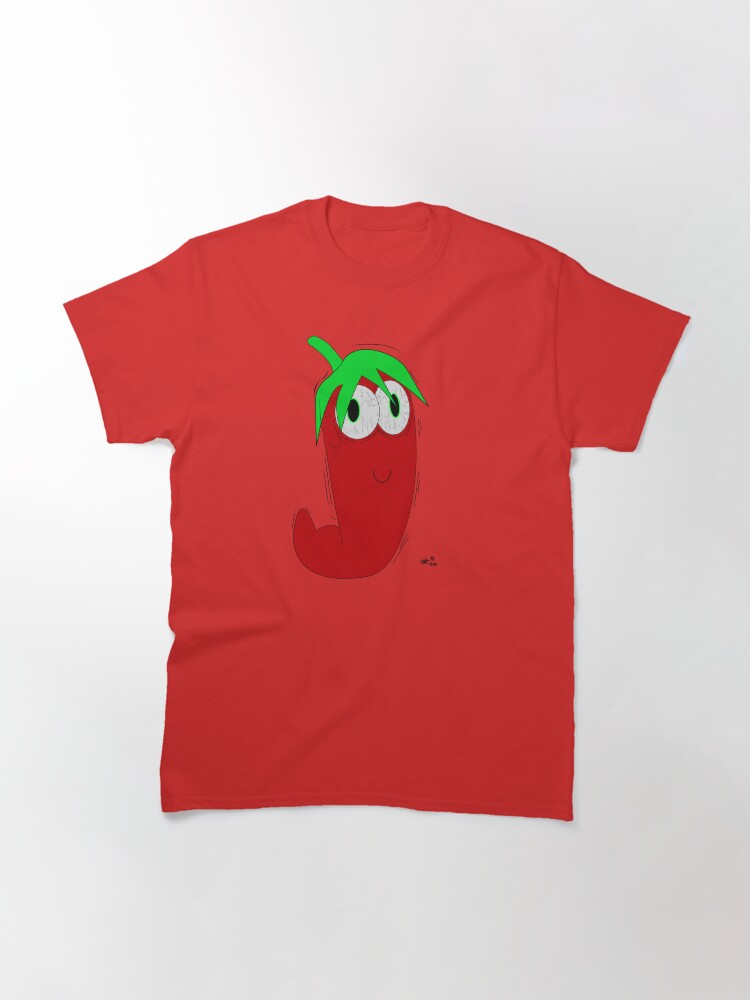 Thumbnail 3 of 7, Classic T-Shirt, Daniel The Anxious Pepper designed and sold by batweasel.