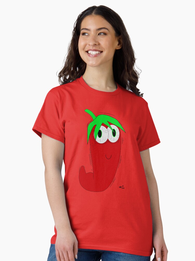Thumbnail 2 of 7, Classic T-Shirt, Daniel The Anxious Pepper designed and sold by batweasel.