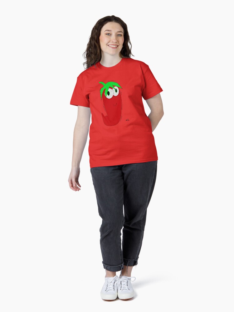 Thumbnail 4 of 7, Classic T-Shirt, Daniel The Anxious Pepper designed and sold by batweasel.