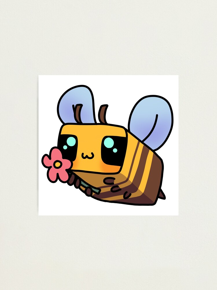 Minecraft Bee Art Board Print for Sale by PGUniverse