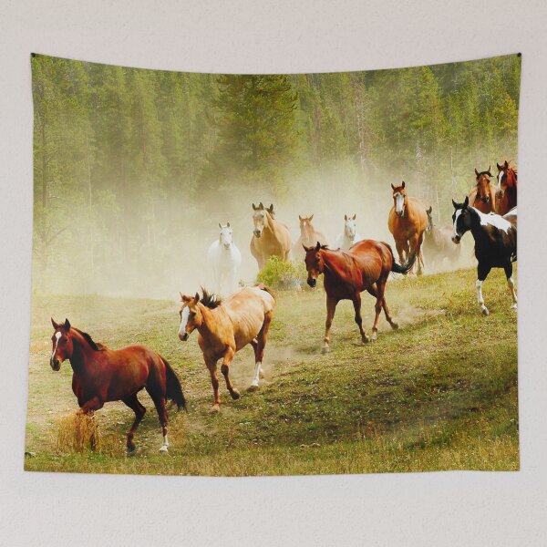Item preview,  Tapestries,Tapestry,throw blankets,comforters,duvet covers ,shower curtains,  Horse,Wild Horses,Riding,animal,horse art,horse posters,horse canvas,horse canvas,horse canvas art wall art,pony designed and sold by eyesight4vision.
