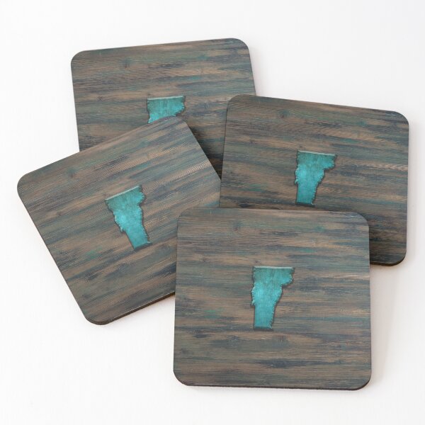 Item preview, Vermont Shape Teal designed and sold by Jared Davies.