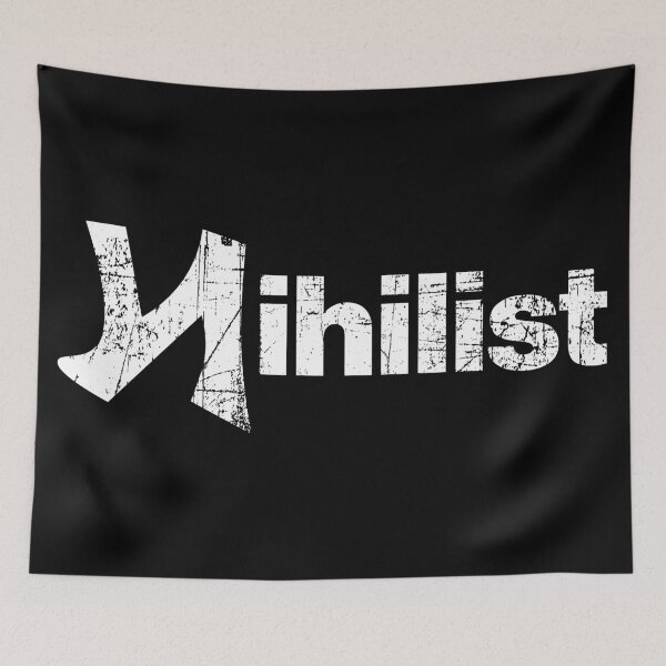 Artikelvorschau, Nihilist Distressed Style Symbol Design entworfen und verkauft von acquiesce13.