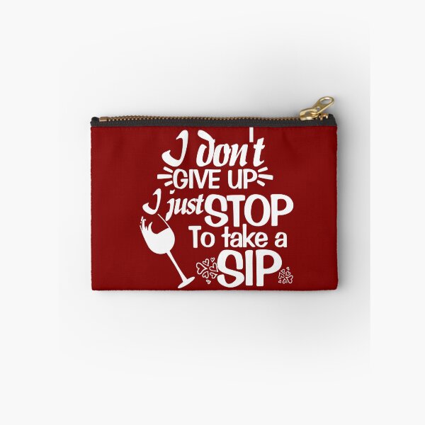 Item preview, Classy Don't Give up Sassy Wine Glass-Funny Quotes designed and sold by Mary Maple.