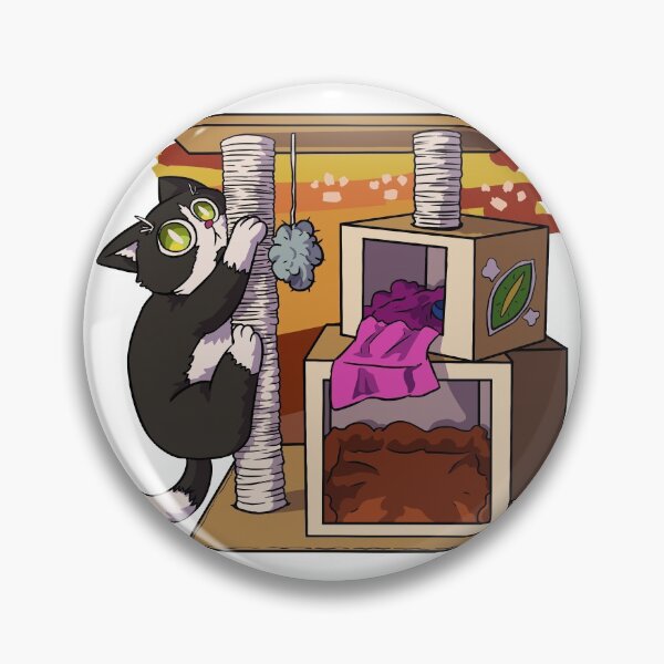 Item preview, Climbing the cat tree designed and sold by KitteeApparel.