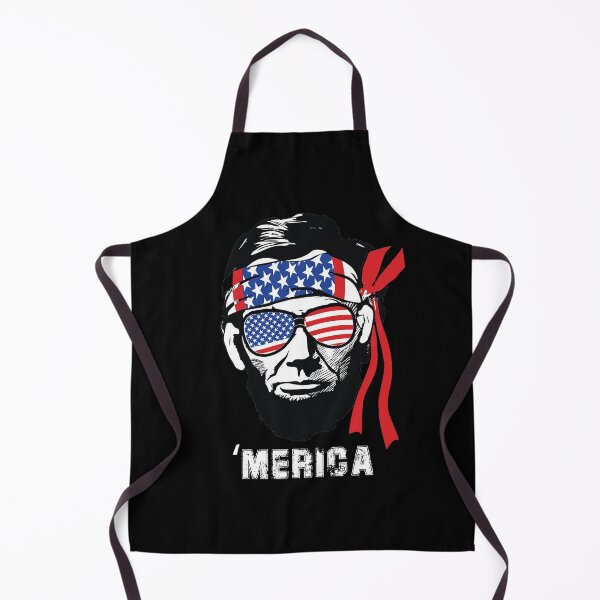 Item preview, 4th of July independence day  Abraham Lincoln, Merica sunglasses, Fourth of July USA American Flag,  Funny July 4th Vintage US Flag designed and sold by LEGACY10.