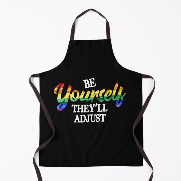 Item preview, Be Yourself They'll Adjust LGBTQ Gay Pride Ally Rainbow designed and sold by Dressed For  Duty.