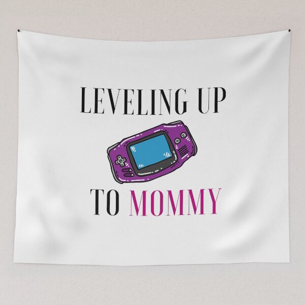 Item preview, Leveling up to Mommy designed and sold by Chanchane Store.