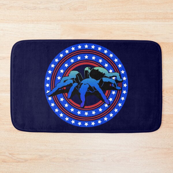 Item preview, Tarantula Spider - Blue and Red Stars designed and sold by cannevas.