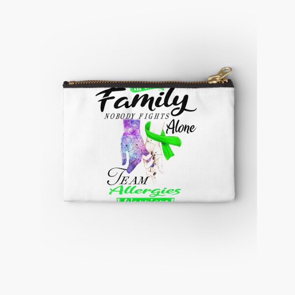 Item preview, In This Family No One Fights Alone Team Allergies Warrior designed and sold by deputylove.