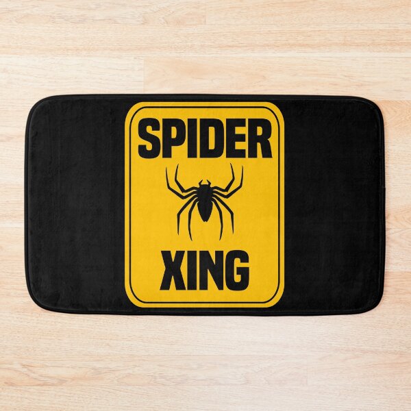 Item preview, Spider Warning Sign designed and sold by cannevas.