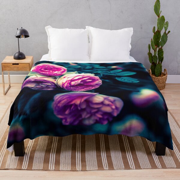 Item preview, Colourful carnation bloom poster  designed and sold by JD369.