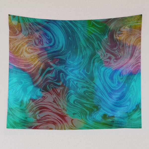 Item preview, Marbled Inverted Rainbow Watercolor  designed and sold by Designs By YL.