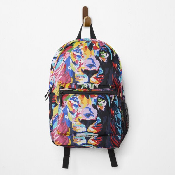 Item preview, Lion - Colourful Pop Art Lion designed and sold by granimatedesign.