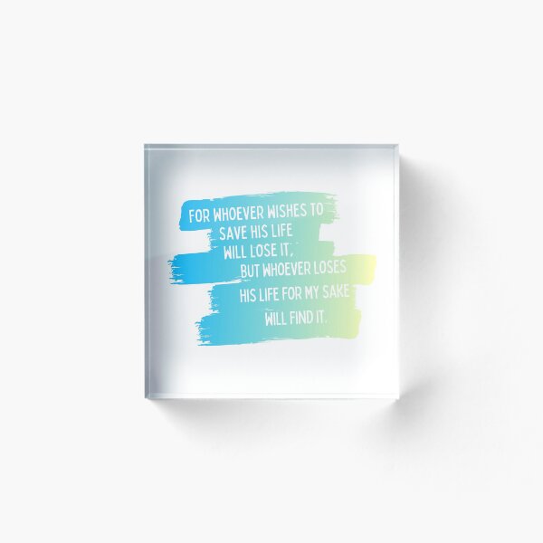Item preview, Matthew 16:25 designed and sold by miss-u.