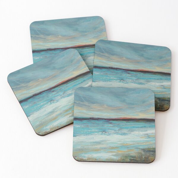 Item preview, Life By The Sea acrylic beach painting designed and sold by Melindabythesea.