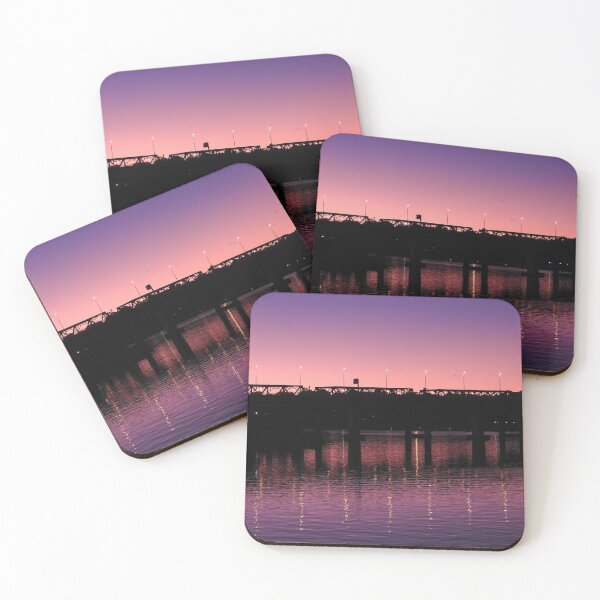 Item preview, Sunrise over the Iron Cove Bridge designed and sold by kirstybush.
