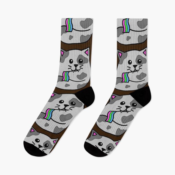 Item preview, polysexual pride flag cat designed and sold by alisadesigns.