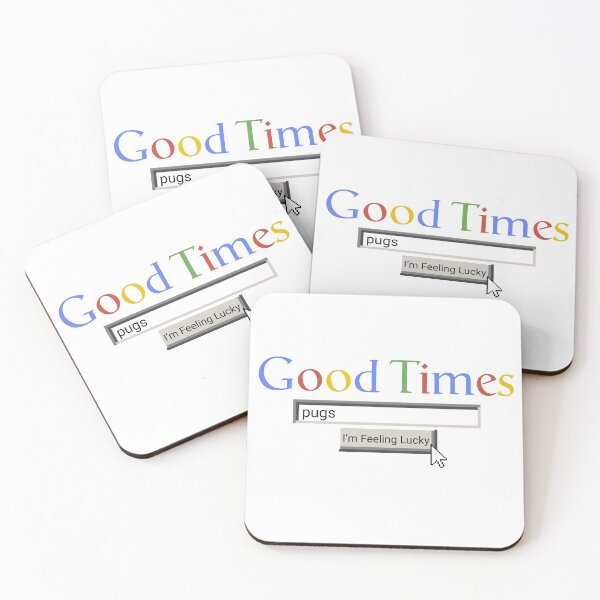 Item preview, Good Times Pugs designed and sold by Graograman.