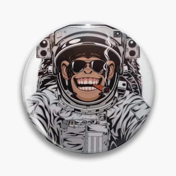 Item preview, Laughing Astronaut Monkey  designed and sold by Lhadjisdaname.