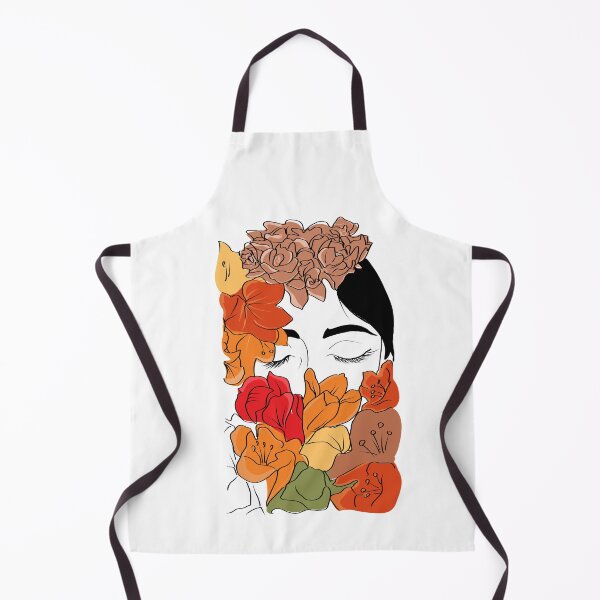 Item preview, Abstract flower face woman artwork designed and sold by metisartdesign.