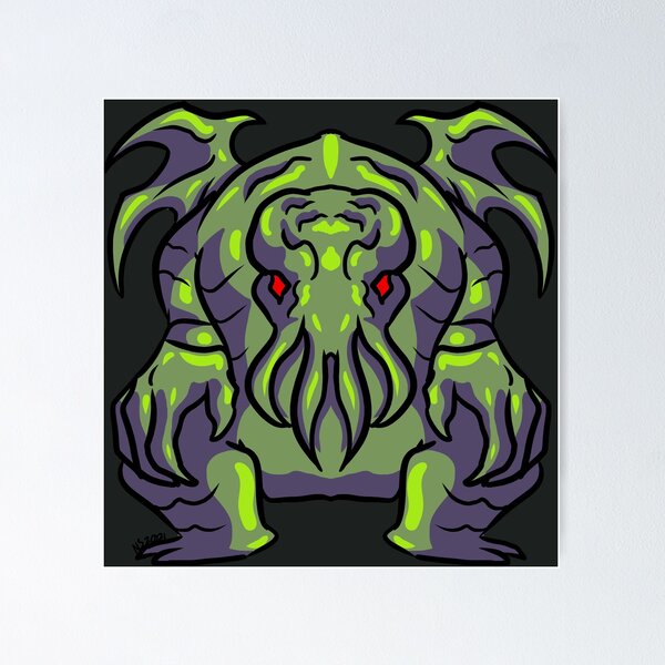 Item preview, Cthulhu Squat-Algae designed and sold by Nat-cha.
