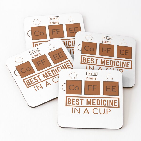 Item preview, Coffee Formula 2 Shots Best Medicine In A Cup - Coffee Chemical Elements designed and sold by Magic Touch  ⭐⭐⭐⭐⭐.