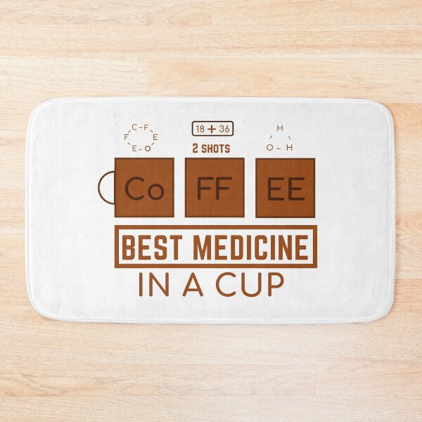 Item preview, Coffee Formula 2 Shots Best Medicine In A Cup - Coffee Chemical Elements designed and sold by Magic Touch  ⭐⭐⭐⭐⭐.