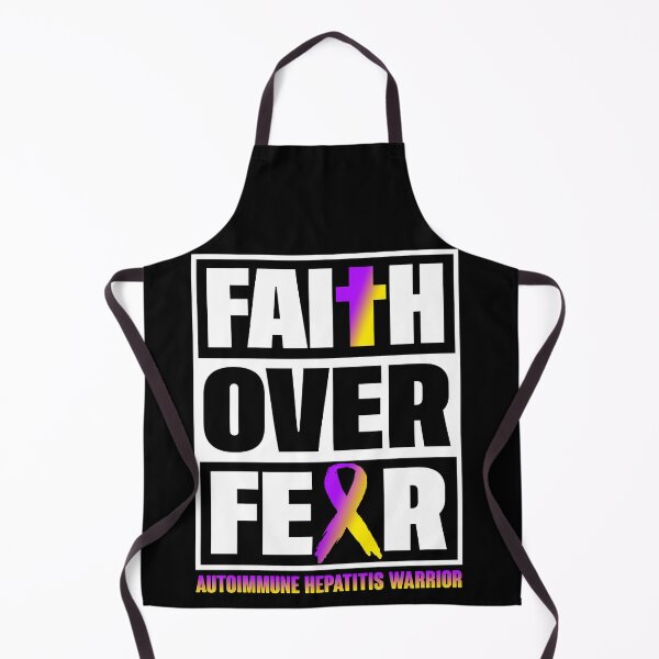 Item preview, Faith Over Fear Autoimmune Hepatitis Awareness designed and sold by Gillosina.
