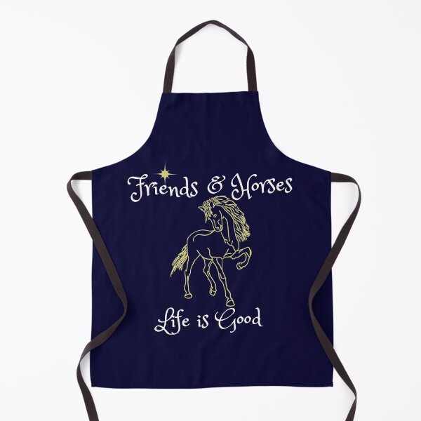 Item preview, FRIENDS & HORSES LIFE IS GOOD designed and sold by ChunkyMonty.
