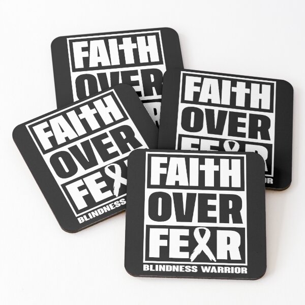 Item preview, Faith Over Fear Blindness Awareness designed and sold by Gillosina.