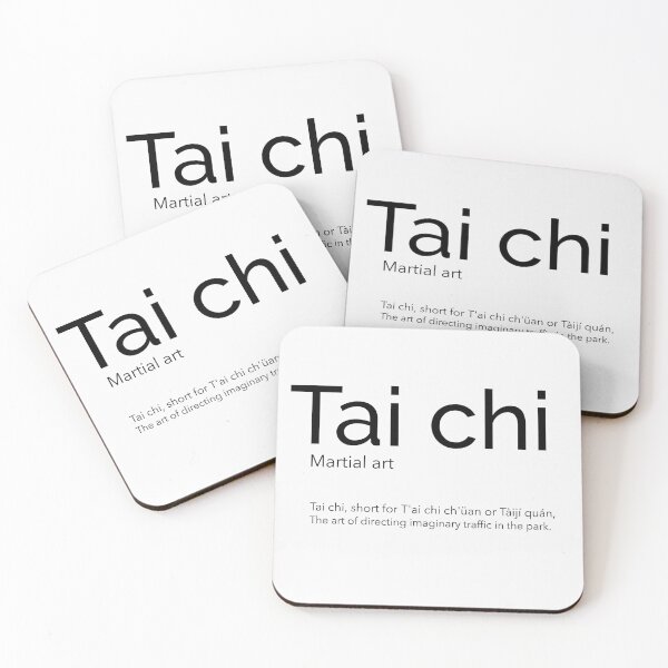 Item preview, Tai Chi, Funny Definition, Funny Dictionary designed and sold by RougeAtelier.