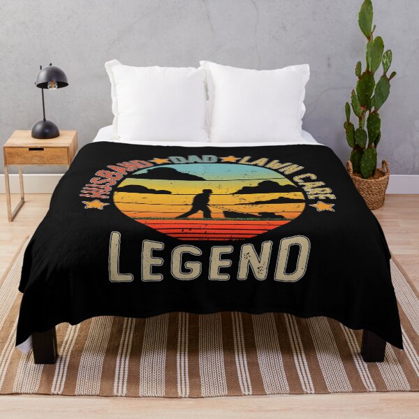 Item preview, Vintage Retro Husband DAD Lawn Care Legend Mowing Father day Funny gift ideas  designed and sold by biigshow.