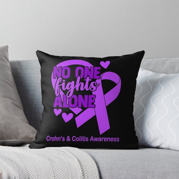 Item preview, No One Fight Alone Crohn's & Colitis Awareness designed and sold by Sabfit.