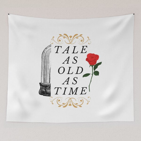 Item preview, Tale as Old as Time ‘Beauty & The Beast’ Inspired  designed and sold by geekygirlprint.