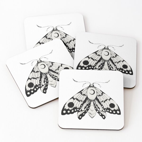 Item preview, Butterfly with three moons designed and sold by freya-deco.
