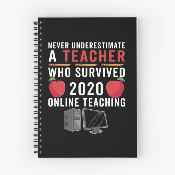 Item preview, Never Underestimate A Teacher Who Survived 2020 Online Teaching back to Scholl 2021   designed and sold by yellowpinko.