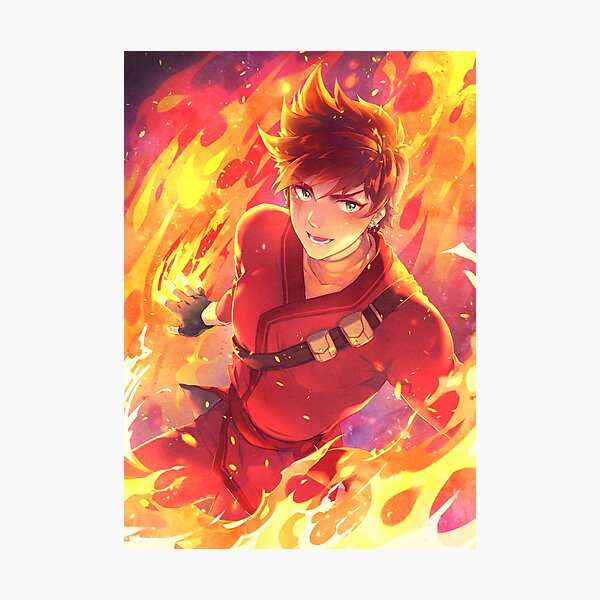 Master of Fire Photographic Print
