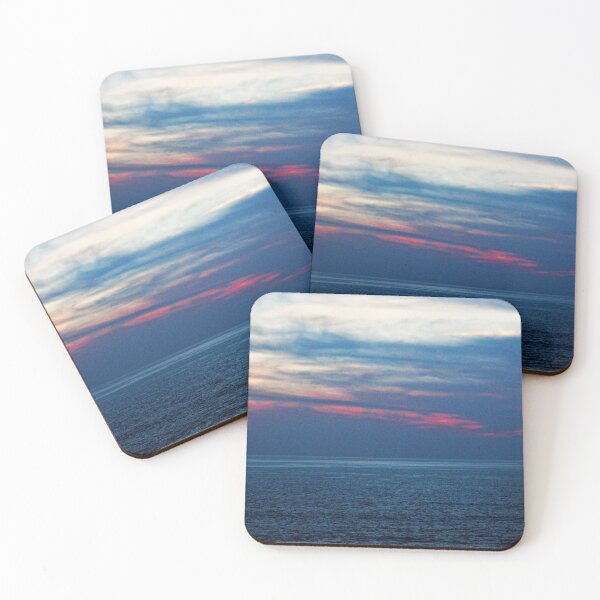 Item preview, Sunset at Sea Seascape Colorful Clouds Sky designed and sold by Anna Lemos.