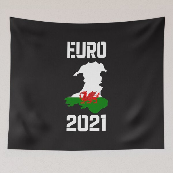 Artikelvorschau, EM 2021 Wales entworfen und verkauft von WillieAustin.
